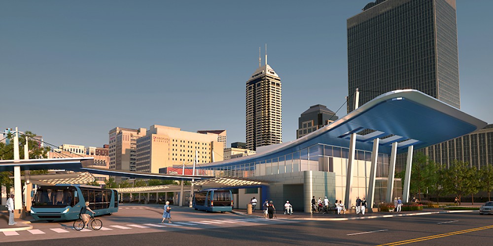 IndyGo Bus Transit Center